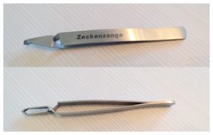 Zeckenschutz für Katzen - Gute Zeckenzange aus Stahl